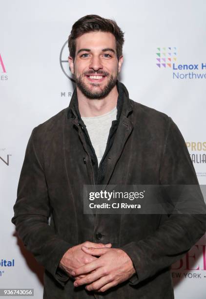 Actor Jake Allyn attends the Bella New York's Influencer Cover Party at Mr. Jones on March 22, 2018 in New York City.