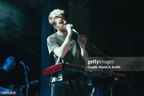 Andrew Belle performs at Iron City on March 22, 2018 in Birmingham, Alabama.