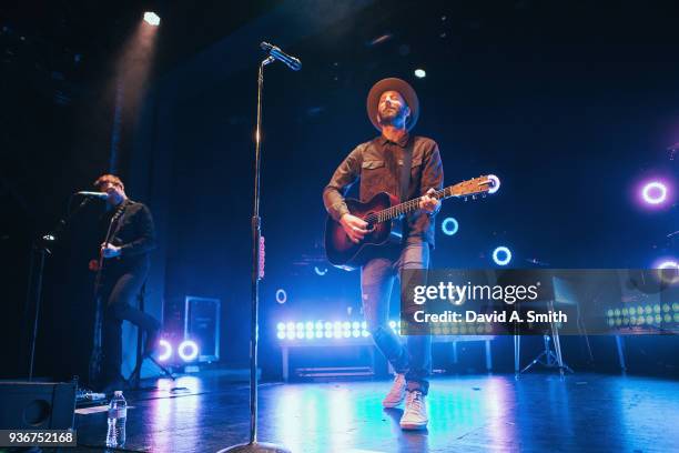 Mat Kearney performs at Iron City on March 22, 2018 in Birmingham, Alabama.