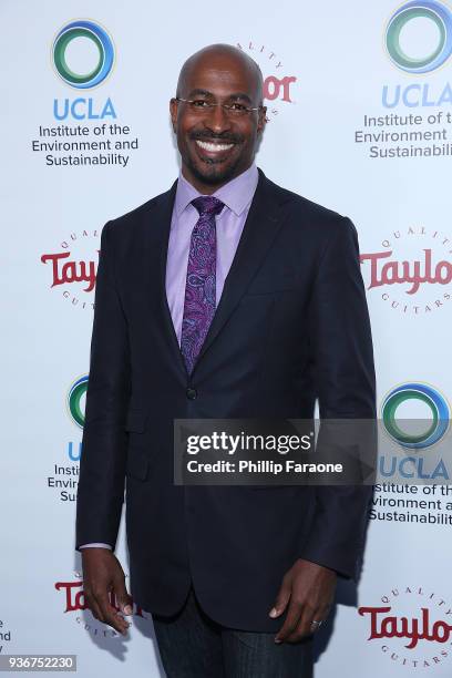 Van Jones attends UCLA's 2018 Institute of the Environment and Sustainability Gala on March 22, 2018 in Beverly Hills, California.
