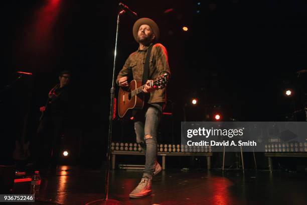 Mat Kearney performs at Iron City on March 22, 2018 in Birmingham, Alabama.