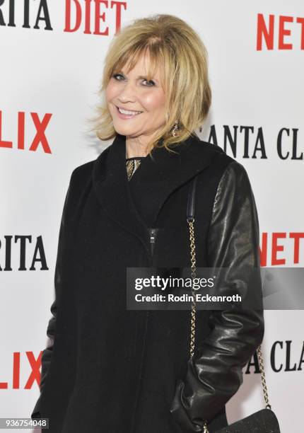 Markie Post attends Netflix's "Santa Clarita Diet" season 2 premiere at The Dome at Arclight Hollywood on March 22, 2018 in Hollywood, California.