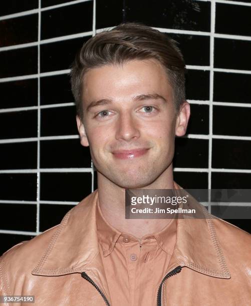 Actress Patrick Schwarzenegger attends the screening after party for Global Road Entertainment's "Midnight Sun" hosted by The Cinema Society and Day...
