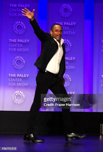 Hill Harper on stage at The Paley Center For Media's 35th Annual PaleyFest Los Angeles "The Good Doctor" at Dolby Theatre on March 22, 2018 in...