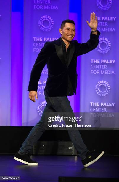 Daniel Dae Kim attends The Paley Center For Media's 35th Annual PaleyFest Los Angeles "The Good Doctor" at Dolby Theatre on March 22, 2018 in...