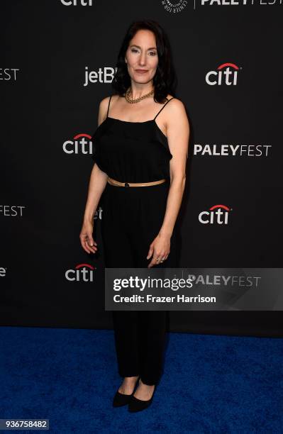 Autism consultant Melissa Reiner attends The Paley Center For Media's 35th Annual PaleyFest Los Angeles - "The Good Doctor" at Dolby Theatre on March...