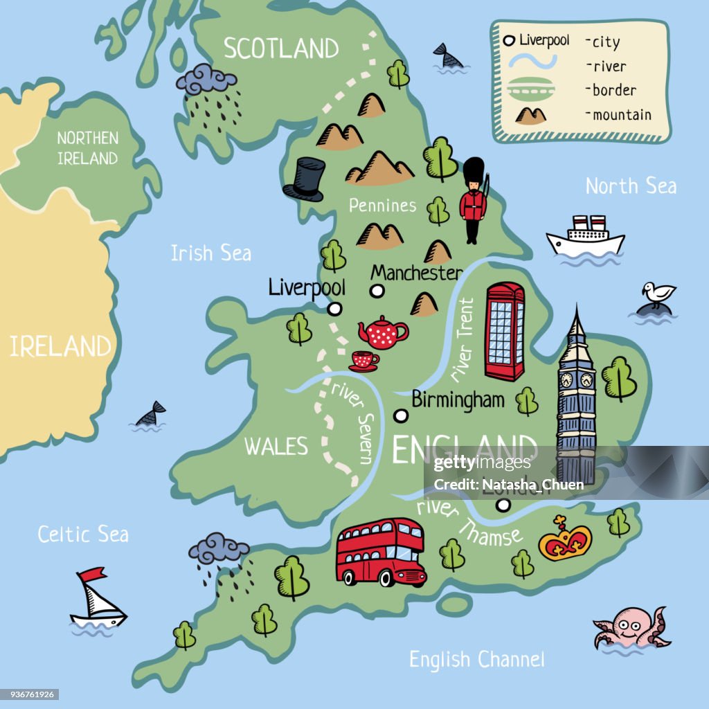 Cartoon Map Of England High Res Vector Graphic Getty Images cartoon-map-of-england-high-res-vector-graphic-getty-images