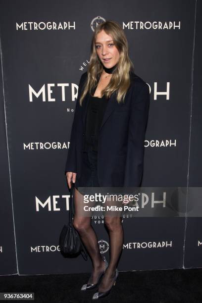 Chloe Sevigny attends the Metrograph 2nd Anniversary Party at Metrograph on March 22, 2018 in New York City.