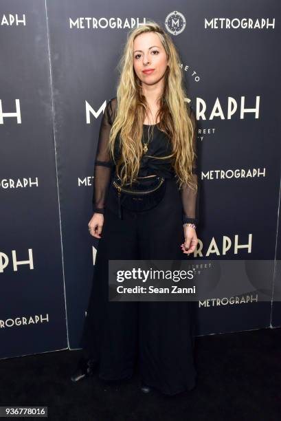 Crystal Moselle attends Metrograph 2nd Anniversary Party at Metrograph on March 22, 2018 in New York City.