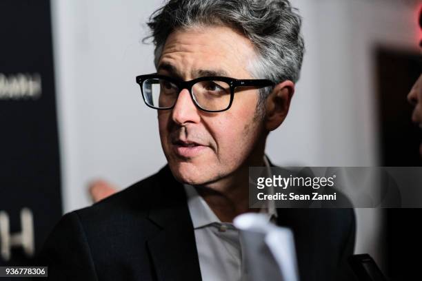 Ira Glass attends Metrograph 2nd Anniversary Party at Metrograph on March 22, 2018 in New York City.