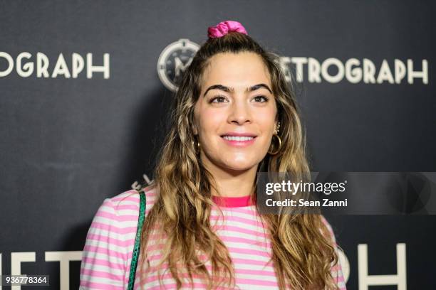 Chelsea Leyland attends Metrograph 2nd Anniversary Party at Metrograph on March 22, 2018 in New York City.