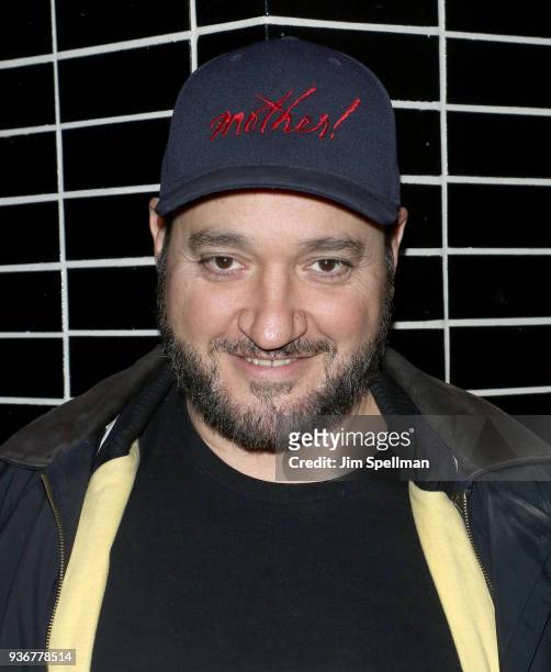 Actor Gregg Bello attends the screening after party for Global Road Entertainment's "Midnight Sun" hosted by The Cinema Society and Day Owl Rose at...
