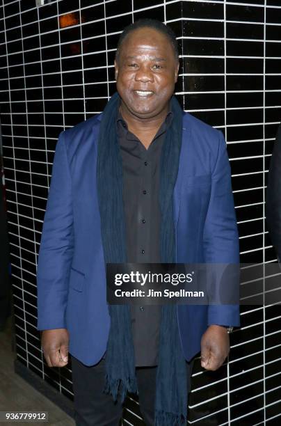 Actor Isiah Whitlock Jr. Attends the screening after party for Global Road Entertainment's "Midnight Sun" hosted by The Cinema Society and Day Owl...