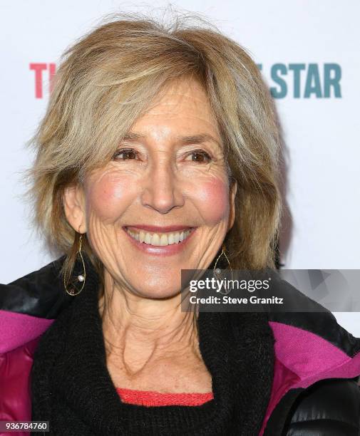 Lin Shaye arrives at the A24 And DirecTV's "The Last Movie Star" at the Egyptian Theatre on March 22, 2018 in Hollywood, California.