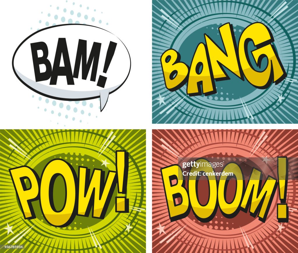 Effect. Examples Cartoon Cartoon Effect High-Res Vector Graphic - Getty Images