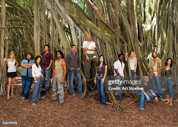 Lost" stars Maggie Grace as Shannon, Jorge Garcia as Hurley, Evangeline Lilly as Kate, Daniel Dae Kim as Jin, Naveen Andrews as Sayid, Matthew Fox as...