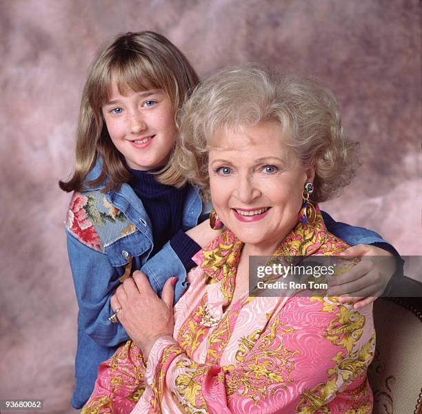 Betty White and Ashley Johnson star in MAYBE THIS TIME, a new comedy series airing on the Walt Disney Television via Getty Images Television Network.
