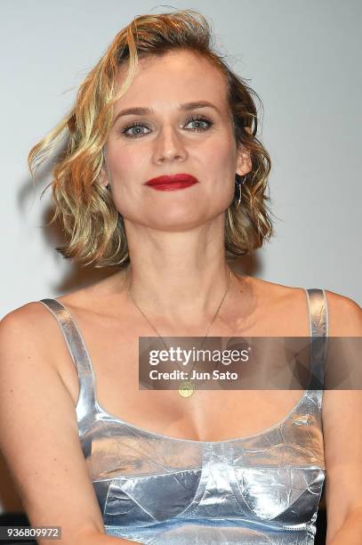 Actress Diane Kruger attends the "In The Fade" press conference at Goethe-Institut on March 23, 2018 in Tokyo, Japan.