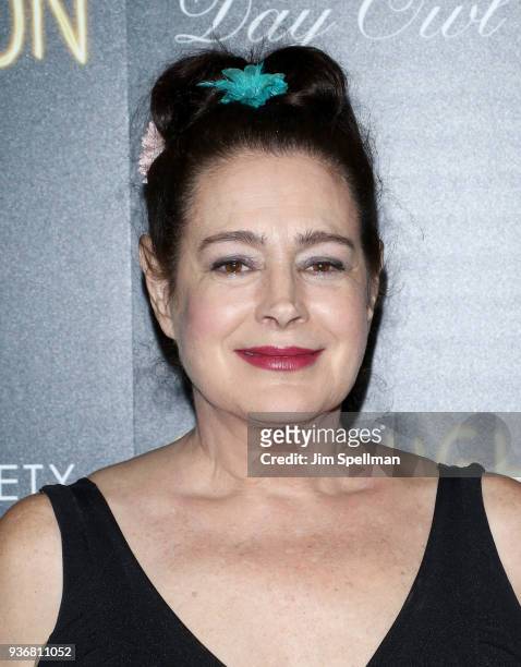 Actress Sean Young attends the screening of Global Road Entertainment's "Midnight Sun" hosted by The Cinema Society and Day Owl Rose at The Landmark...