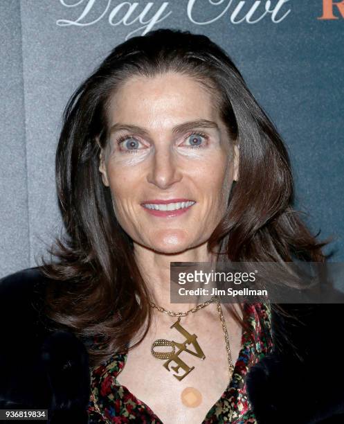 Jennifer Creel attends the screening of Global Road Entertainment's "Midnight Sun" hosted by The Cinema Society and Day Owl Rose at The Landmark at...