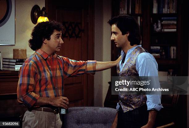 The Unnatural" - Season Two - 10/1/86, Larry's hopes of winning the coveted trophy for his softball team rests on Balki's shoulders.,