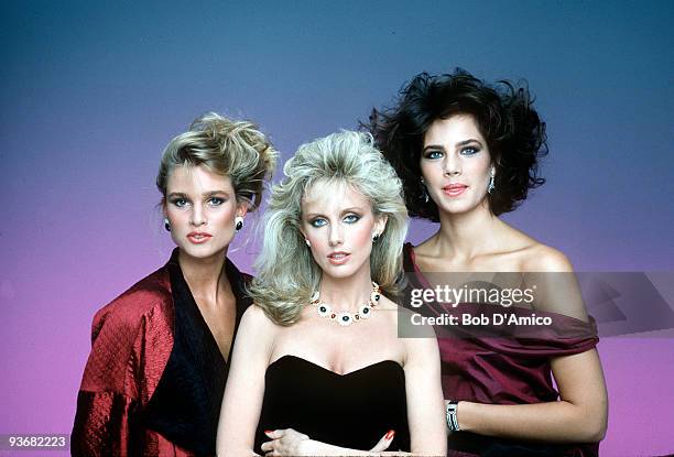 Cast Shot - Season One - 9/23/84, The ruthless and powerful Racine headed a top modeling agency, and Taryn Blake and Laurie Caswell were her top...