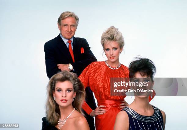 Cast Shot - Season One - 9/23/84, The ruthless and powerful Racine headed a top modeling agency, and Taryn Blake and Laurie Caswell were her top...