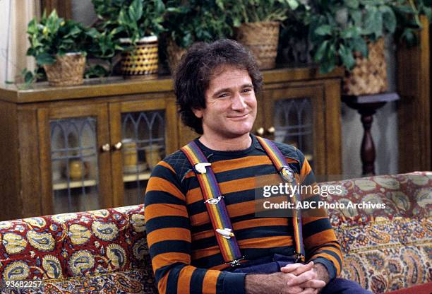 Gotta Run, Part I" - Season Four - 5/6/82, Mork and Mindy became suspicious of an alien from Neptune.,