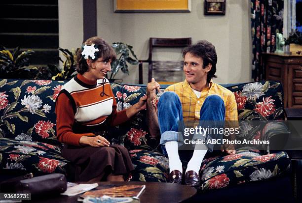 Pilot" - Season One - 9/24/78, Robin Williams stars as Mork, a comedic alien who travels to Earth from his planet Ork in a large egg-shaped space...