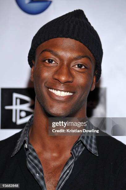 Actor Aldis Hodge attends NIKE Presents Hollywood's Exclusive Entertainment League at The Ricardo Montalban Theatre on December 2, 2009 in Hollywood,...