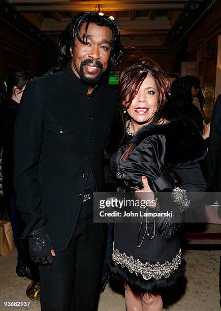 Nick Ashford and Valerie Simpson attend the Alvin Ailey Opening Night Gala Performance at the New York City Center on December 2, 2009 in New York...