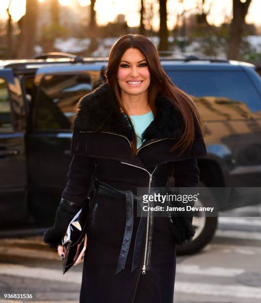 Kimberly Guilfoyle arrives to the 'Final Portrait' New York screening at Guggenheim Museum on March 22, 2018 in New York City.