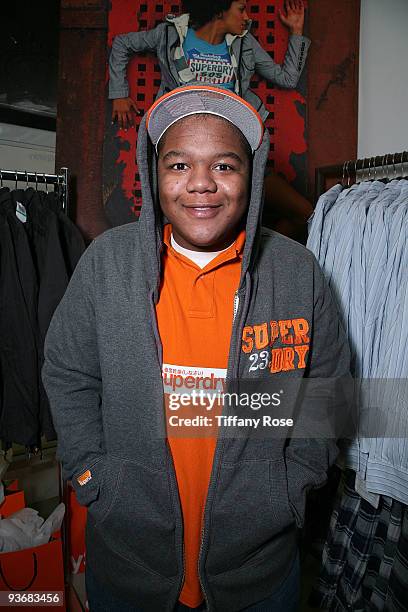 Actor Kyle Massey attends Shop For A Cause Benefit on December 2, 2009 in West Hollywood, California.