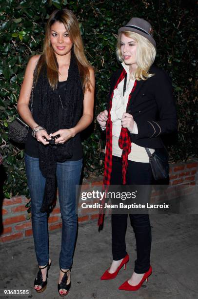 Jaimee Grubbs sighting in West Hollywood on December 2, 2009 in Los Angeles, California.