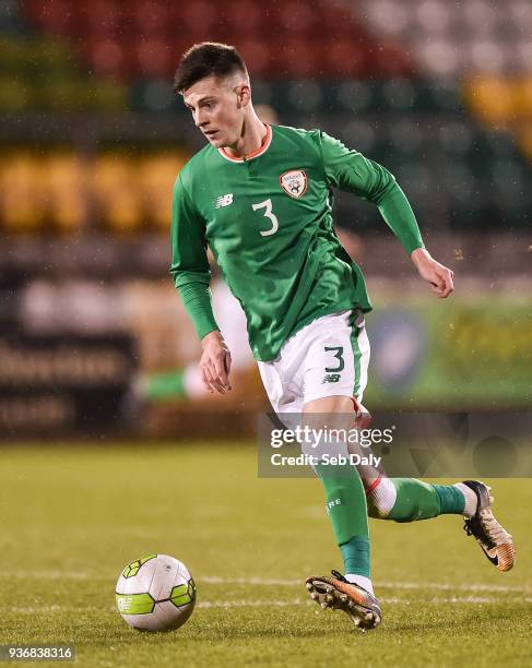 Dublin , Ireland - 22 March 2018; Danny Kane of Republic of Ireland during the U21 International Friendly match between Republic of Ireland and...