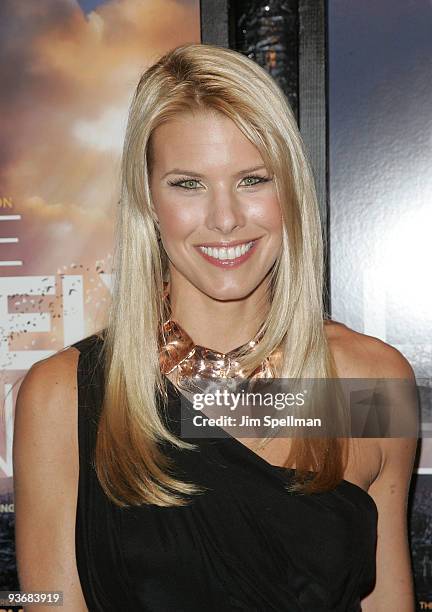 Beth Ostrosky attends the "The Lovely Bones" premiere at the Paris Theatre on December 2, 2009 in New York City.