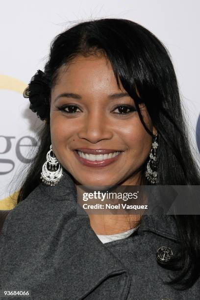 Tamala Jones attends the Jenny McCarthy "Your Shape" Launch Party at Hyde Lounge on December 2, 2009 in West Hollywood, California.