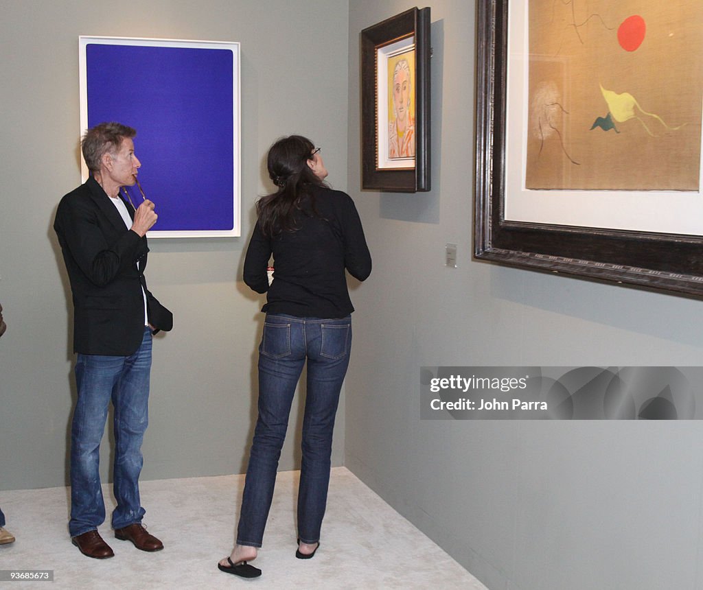 Celebrity Sightings at Art Basel Miami - December 2, 2009