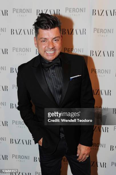 Designer Alex Zabotto Bentley arrive at the Peroni Young Designer of the Year Award celebration at the Museum of Contemporary Art on December 3, 2009...