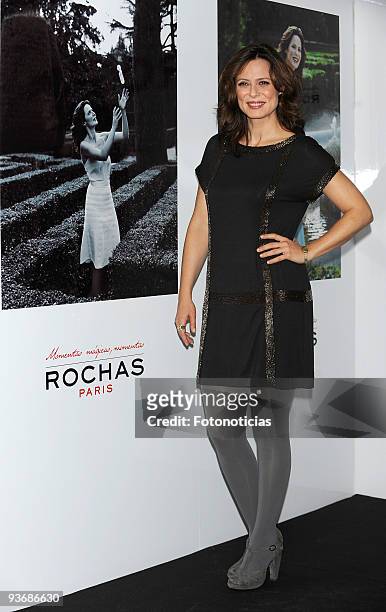 Actress Aitana Sanchez Gijon presents her "Magic Moments", at the Vincci Hotel on December 3, 2009 in Madrid, Spain.