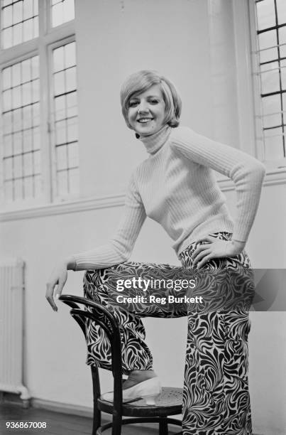 British singer, actress and television presenter Cilla Black , UK, 23rd December 1968.