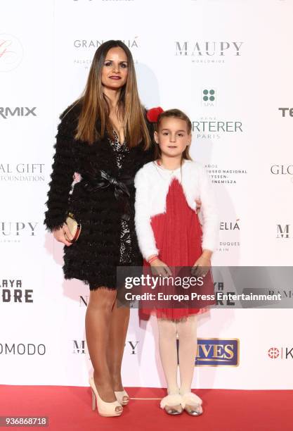 Paola attends the Global Gift Gala 2018 presentation at the Thyssen-Bornemisza Museum on March 22, 2018 in Madrid, Spain.