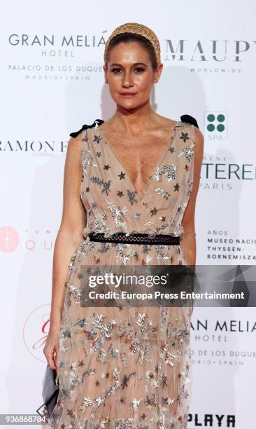 Fiona Ferrer attends the Global Gift Gala 2018 presentation at the Thyssen-Bornemisza Museum on March 22, 2018 in Madrid, Spain.