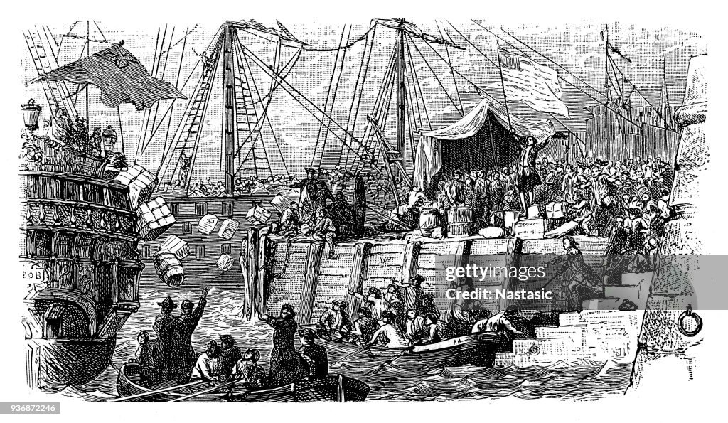 The Boston Tea Party was a political protest by the Sons of Liberty in Boston, Massachusetts, on December 16, 1773