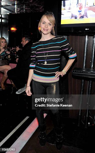 Actress Taryn Manning attends the Ubisoft and Oxygen YOUR SHAPE fitness game launch party at Hyde Lounge on December 2, 2009 in West Hollywood,...