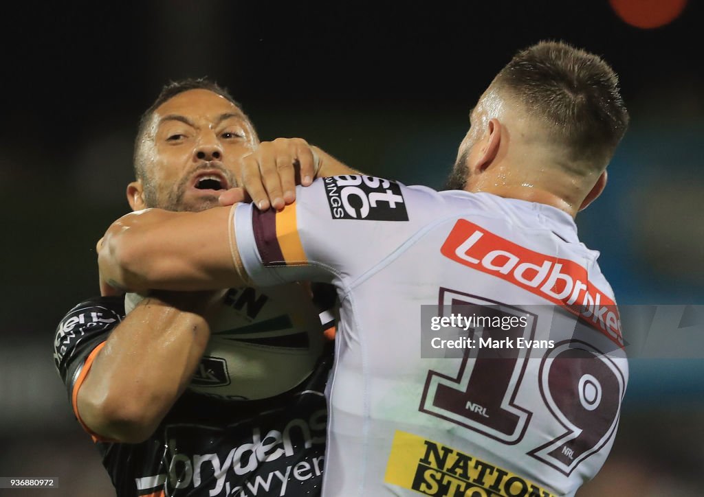 NRL Rd 3 - Tigers v Broncos