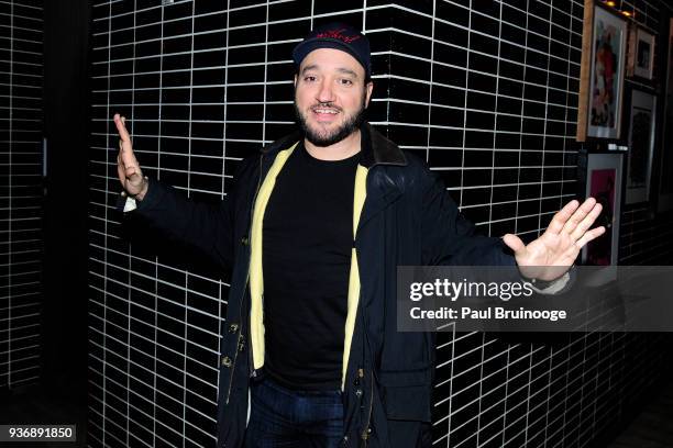 Gregg Bello attends The Cinema Society & Day Owl Rose host the after party for Global Road Entertainment's "Midnight Sun" at The Skylark on March 22,...