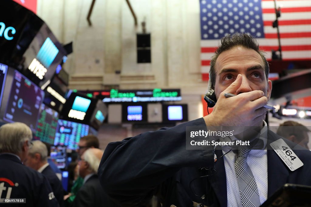 NY Stock Exchange Opens One Day After Dow Plunges In Reaction To Tariffs