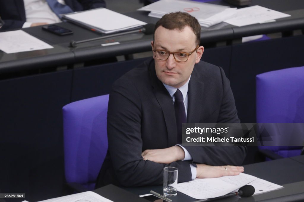 Jens Spahn Presents Government Health Policy As Abortion Debate Intensifies