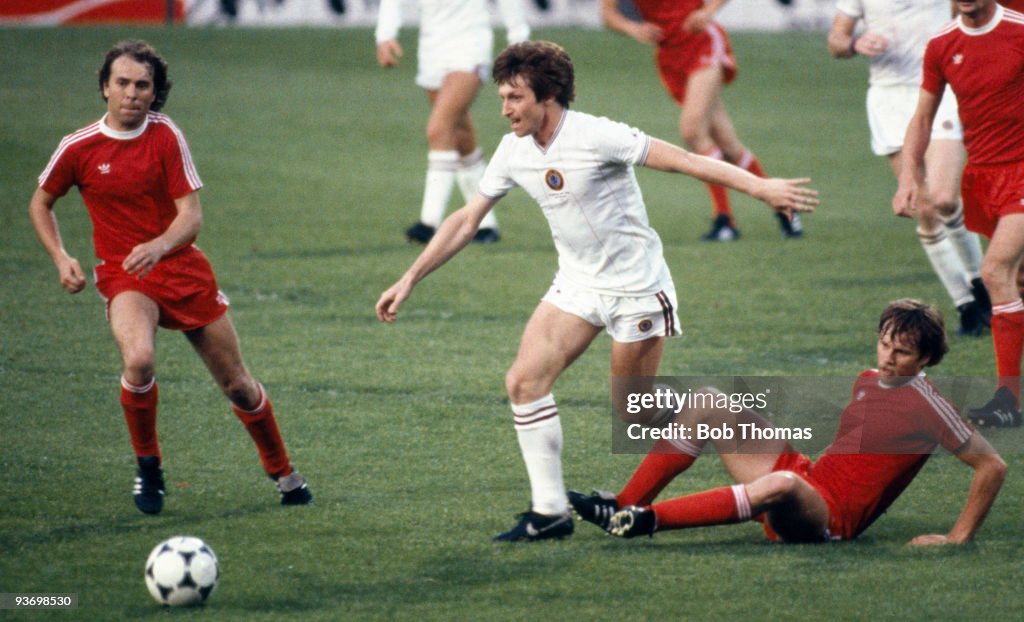 European Cup Final Aston Villa v Bayern Munich